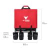 bull red folding outdoor trolley 2 700x700